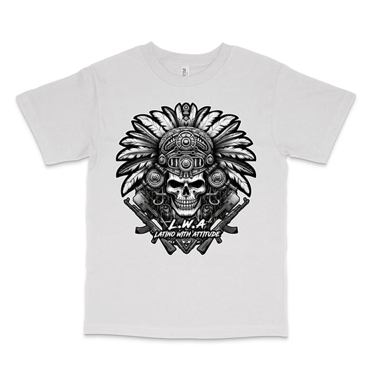 Latino With Attitude White T-shirt