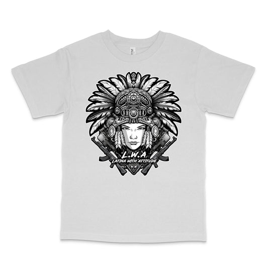 Latina With Attitude White T-shirt